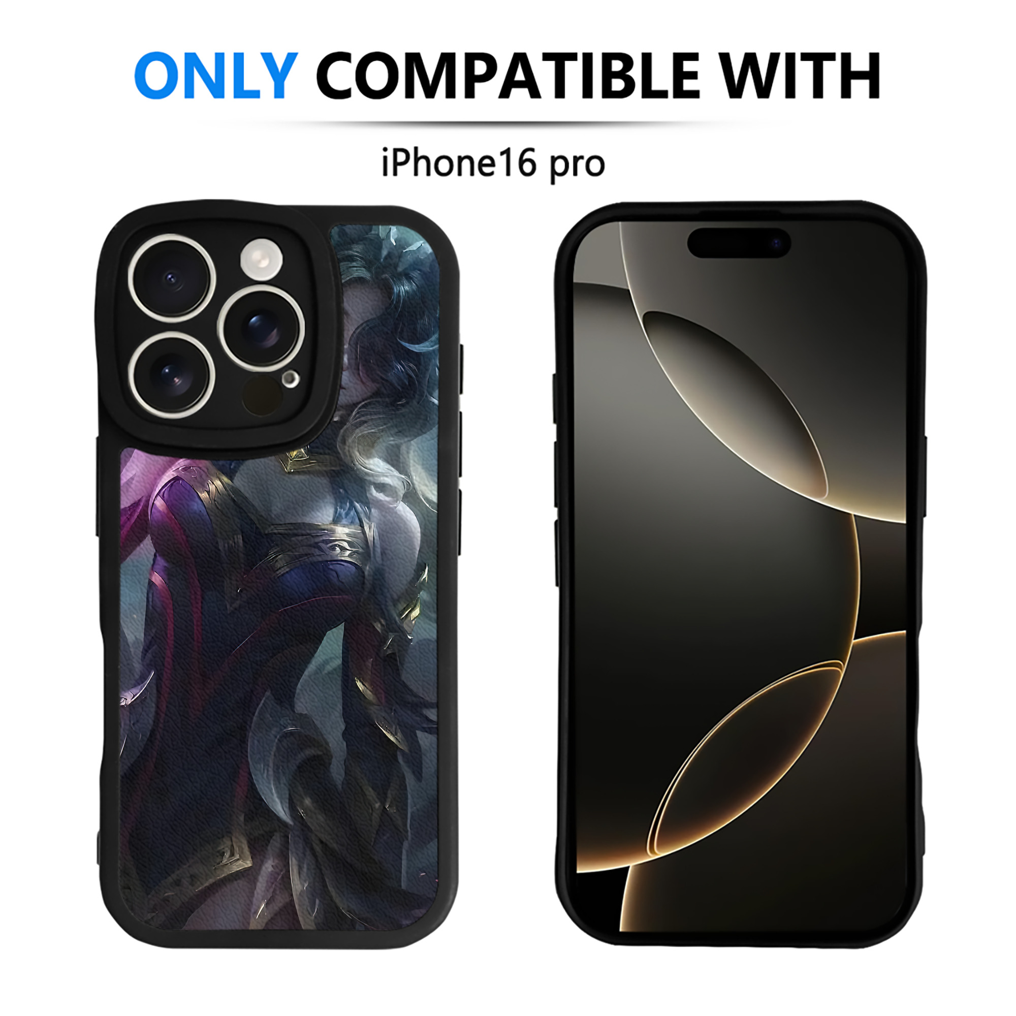 リーグ・オブ・レジェンド League of Legends LOL 【iPhone 16シリーズ対応】シリコンスマホケース（レザー調） 材質：シリコン
